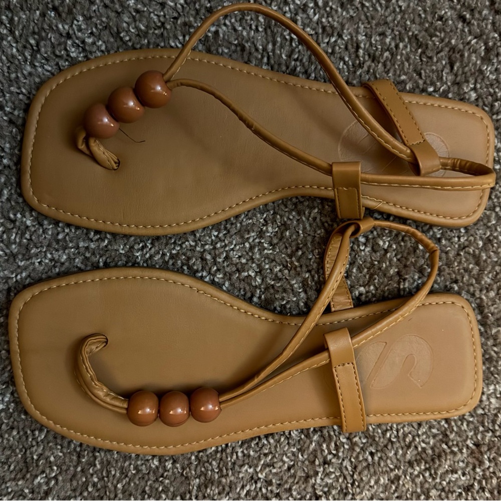 Brown Leather Sandals